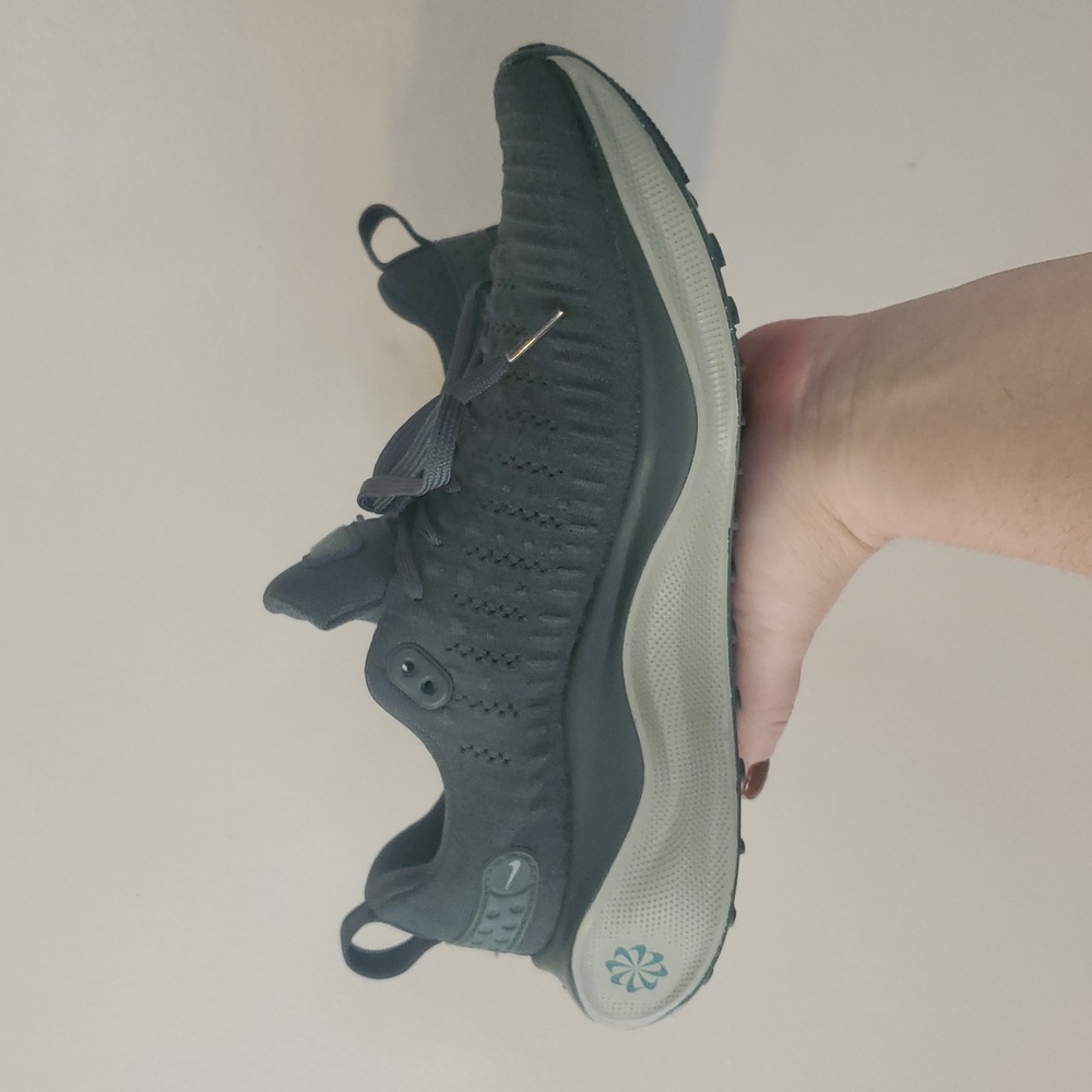 Womens Nike ReactX Infinity 4 Running Shoes Size 9 Vintage Green Jade Horizon - Picture 4 of 16